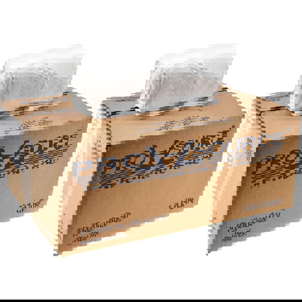 Trash Bags: 33 gal, 1.1 mil, 250 Pack